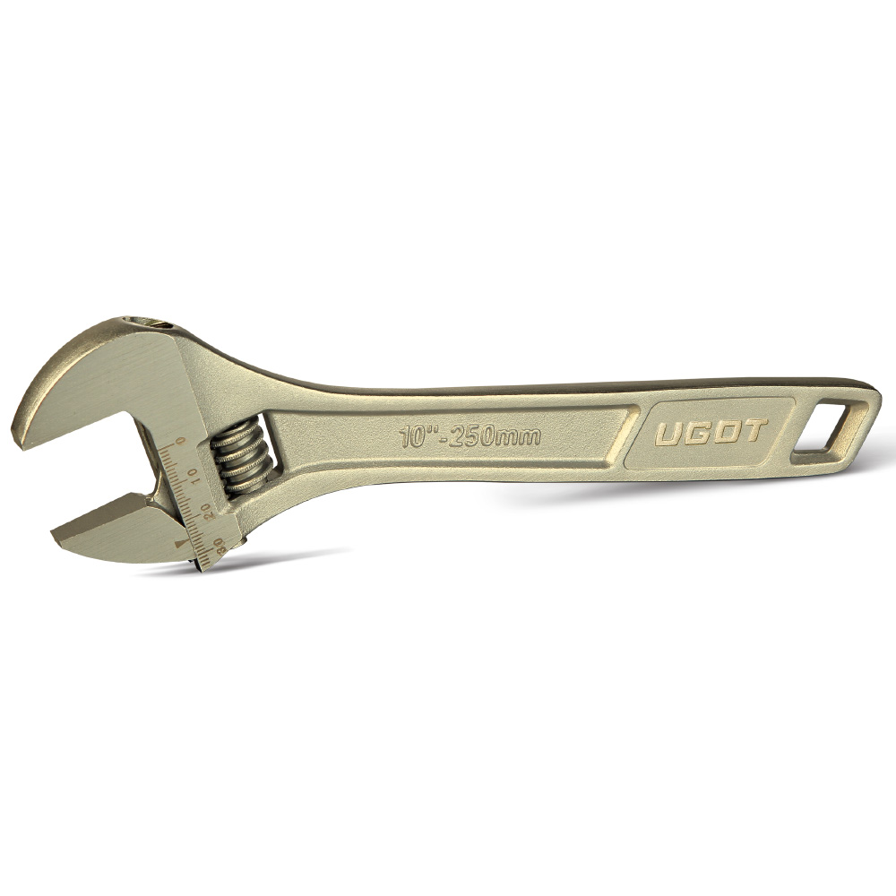 UGOT D Ni-Fe alloy Plated Adjustable Wrench
